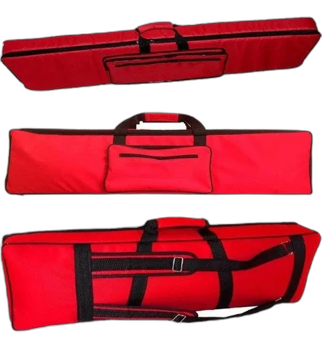 Capa Bag Para Nord Lead A1 Master Luxo Nylon Vermelho