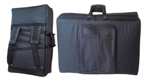 Capa Bag  Para Nord Drum 3p Master Luxo Nylon Preto C/ Alça