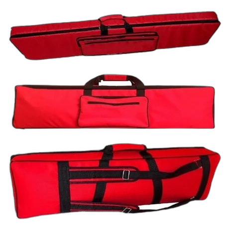 Capa Bag Para Nord Electro 6d 61 Teclas Master Luxo Vermelho