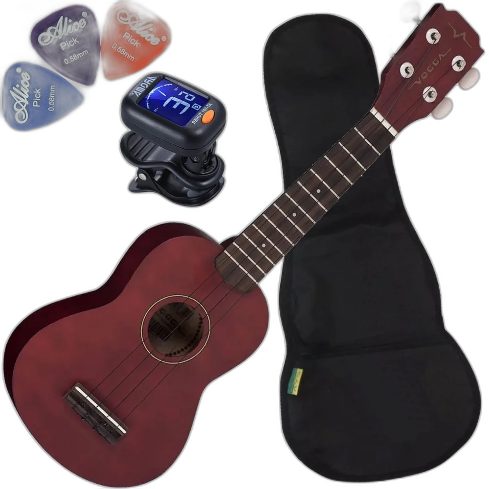 Kit Ukulele Acústico Soprano Vogga Vuk303 Bc Fosco