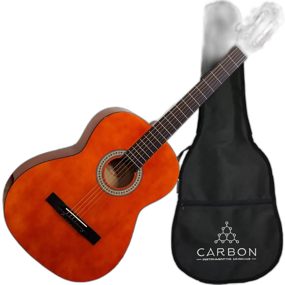 Kit Violão Elétrico Aço S14 Giannini Natural Com Acessórios