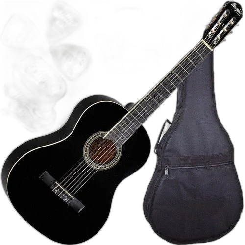 Kit Violão Acústico Nylon N14 Giannini Com Capa + Acessórios