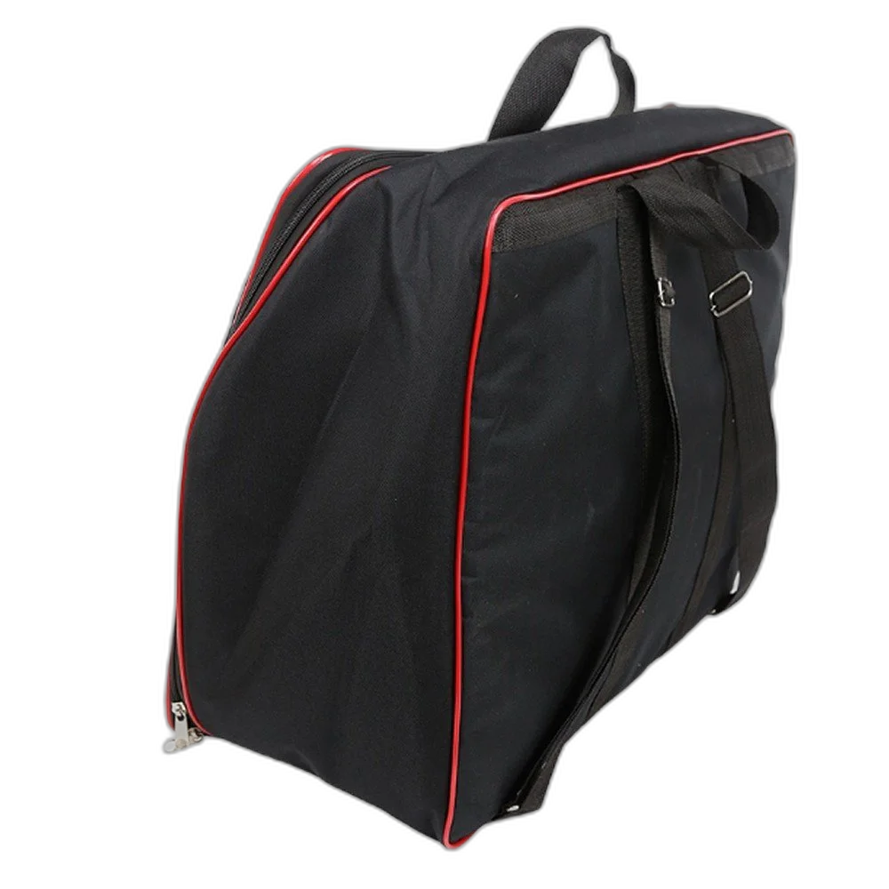 Capa Para Acordeon 120 Baixos Master Luxo Nylon 900 Vermelho
