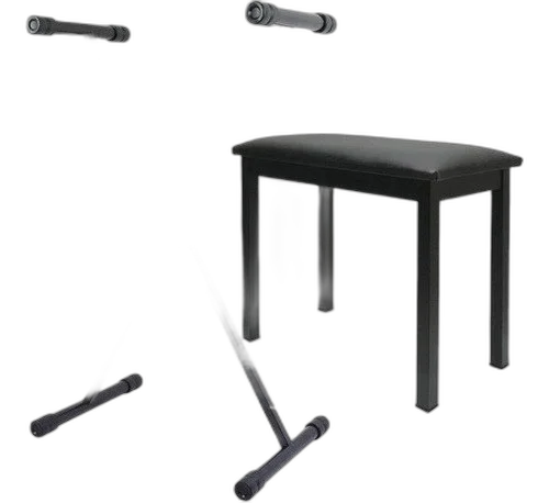 Suporte Para Teclado E Pianos Em X + Banco Estofado Envio24h
