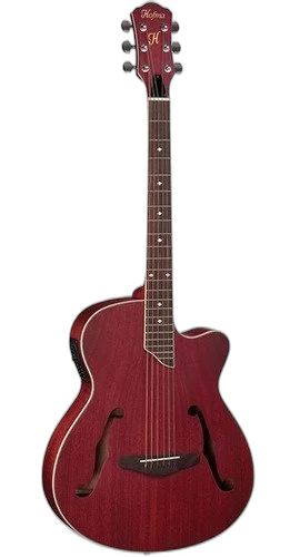 Kit Violão Eletroacústico Aço Eq 5 Bandas Hmf240 Strd Hofma