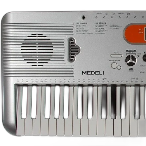 Kit Teclado Arranjador Multi Funções C/ Acessórios M5 Medeli