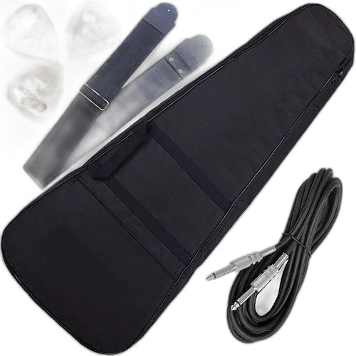 Kit Capa Para Violão Acolchoada C/ Correia Palhetas Cabo