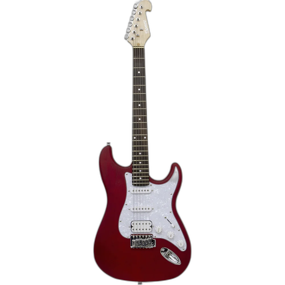 Guitarra Elétrica Ash Thomaz Teg 320 Vermelho
