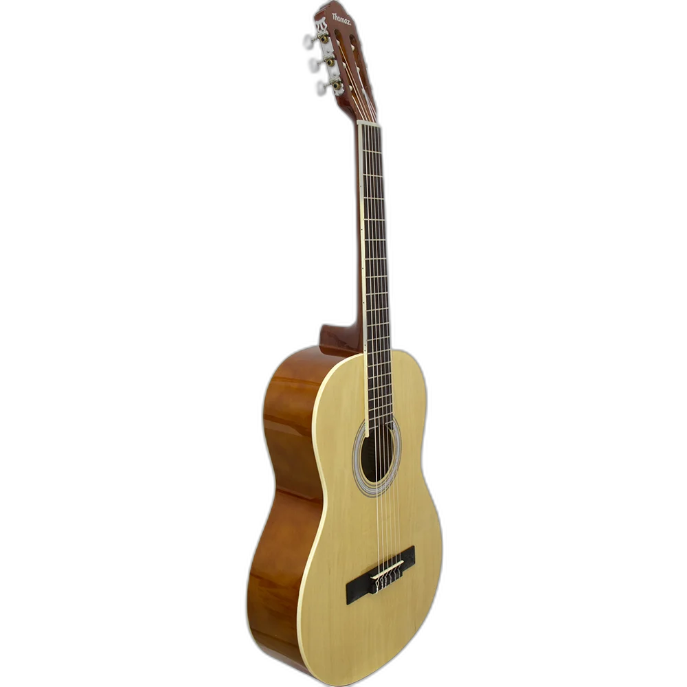 Violão Acústico De Nylon Para Destros Com Tensor Tcg 390 Natural Thomaz