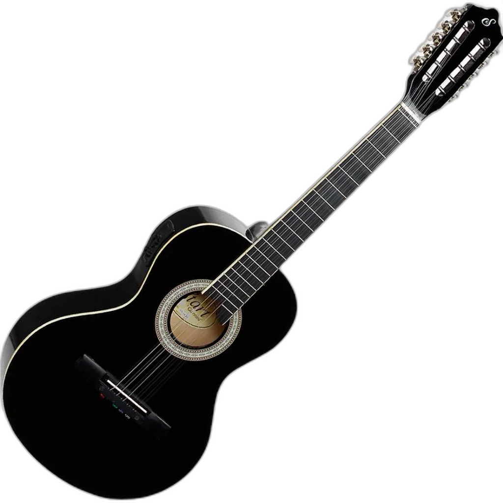 Kit Viola Eletroacústica Giannini Start VS-14 EQ BK Preto Vl03