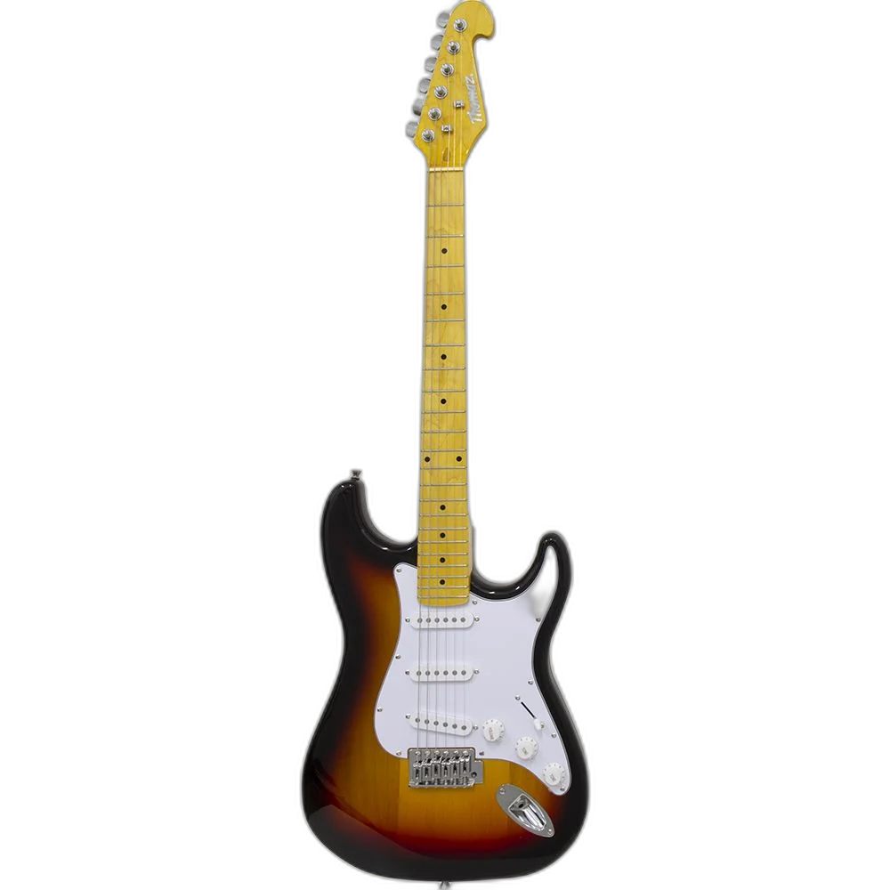 Guitarra Elétrica Vintage Thomaz Teg 400v Sunburst