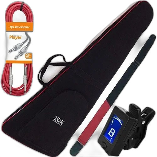 Kit Capa Master Luxo Contrabaixo Nylon 900 Ultra Resistente